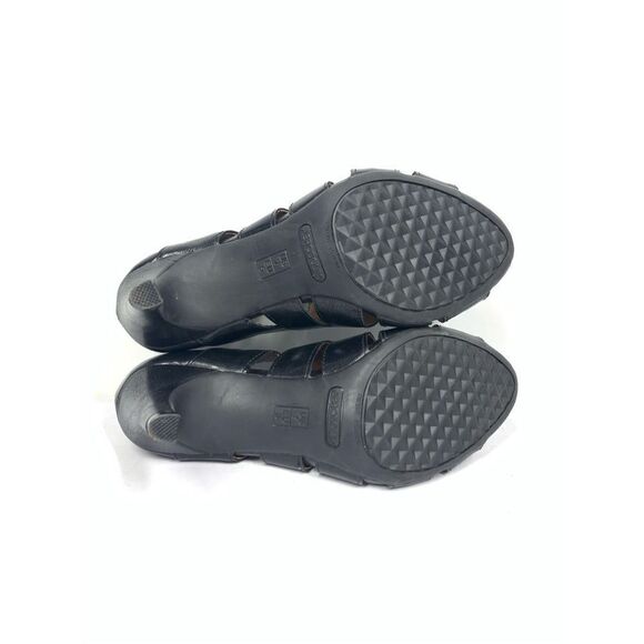 Aerosoles Heelrest Open Toe Cut Out Heeled Sandal Ankle Bootie Women Size 7 - Picture 5 of 7